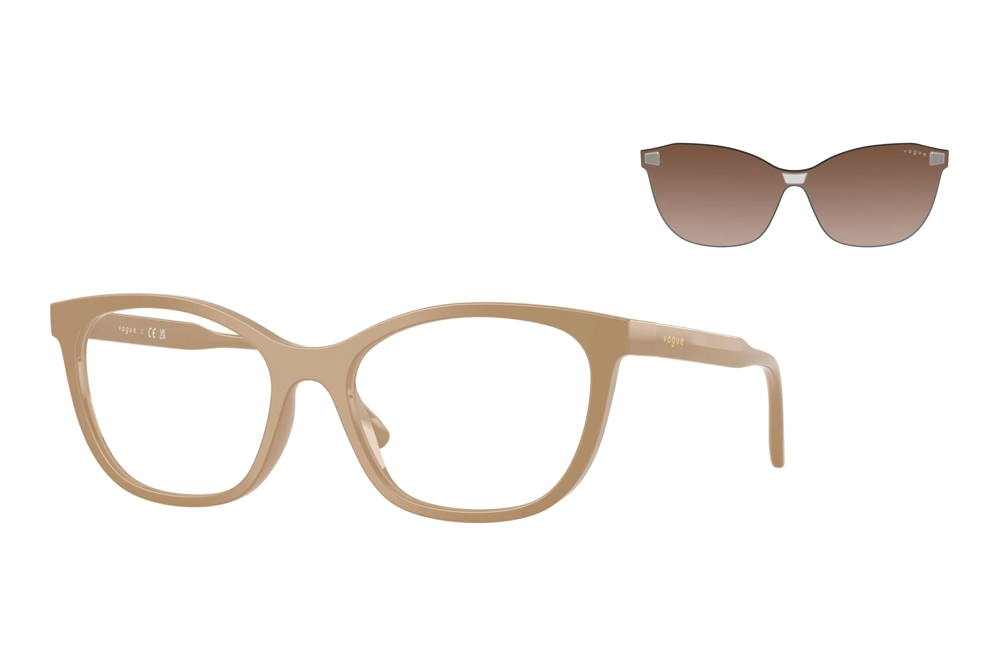 Vogue Eyewear   VO5746S 33261W ClearFull Taupe