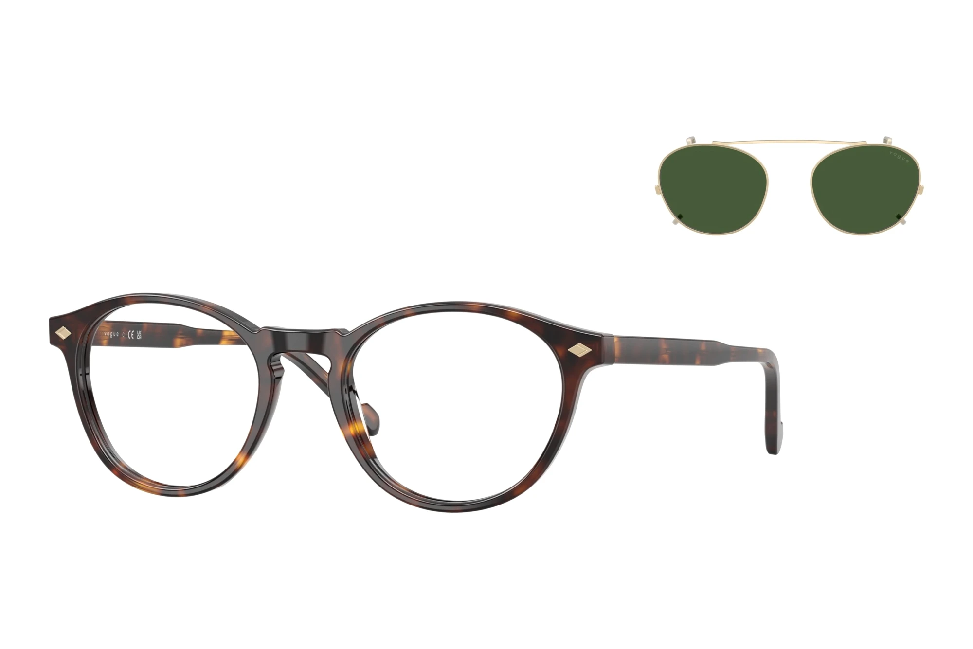 Vogue Eyewear   VO5751S W6561W ClearDark Havana