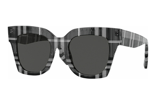 Burberry BE4364 399487 Dark GreyCheck White/Black