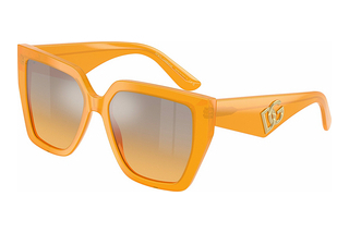 Dolce & Gabbana DG4438 30467H Orange Mirror Silver GradientOpal Orange