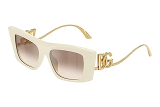 Dolce & Gabbana DG4510 331294 Clear Gradient Brown Mirror SilverCream
