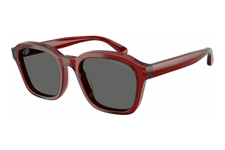 Emporio Armani EA4245U 624887 GreyShiny Transparent Red