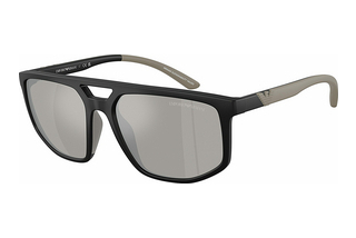 Emporio Armani EA4248U 50016G Light Grey Mirror SilverMatte Black