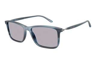 Giorgio Armani AR8218 6165M3 Photo GreyMatte Striped Blue