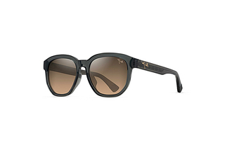 Maui Jim Akahai AF HS646-14 HCL® BronzeShiny Trans Dark Grey