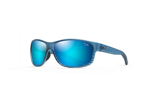 Maui Jim Kaiwi Channel B840-03S Blue HawaiiBlue Black Stripe