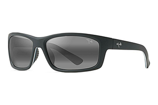 Maui Jim Kanaio Coast 766-02MD Neutral GreyMatte Soft Black/White/Blue