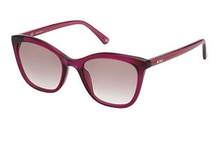 Nina Ricci SNR326 0AFD BROWN GRADIENTSHINY TRANSP.RASPBERRY