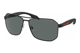 Prada Linea Rossa PS 51VS DG05Z1 Polarized GreyBlack Rubber