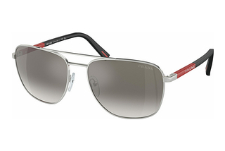 Prada Linea Rossa PS 54ZS 1BC02M Gradient Grey Mirror SilverSilver