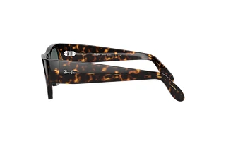 Vista laterale Ray-Ban WAYFARER NOMAD (RB2187 - 902/R5)