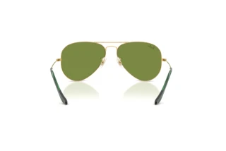 Vista posteriore Ray-Ban AVIATOR LARGE METAL (RB3025 - 001/4E)