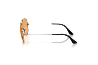 Vista laterale Ray-Ban AVIATOR LARGE METAL (RB3025 - 004/33)