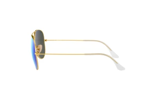 Vista laterale Ray-Ban AVIATOR LARGE METAL (RB3025 - 112/P9)