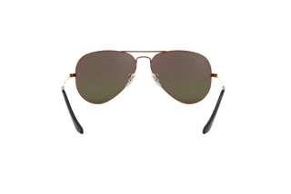Vista posteriore Ray-Ban AVIATOR LARGE METAL (RB3025 - 9018C3)