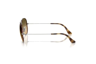 Vista laterale Ray-Ban AVIATOR LARGE METAL (RB3025 - 92700A)
