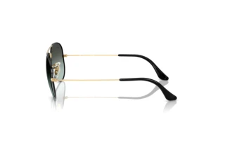 Vista laterale Ray-Ban AVIATOR LARGE METAL (RB3025 - 9271GK)
