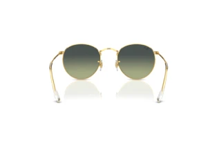 Vista posteriore Ray-Ban ROUND METAL (RB3447 - 001/BH)