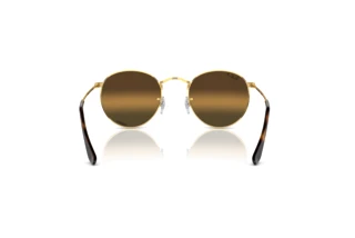 Vista posteriore Ray-Ban ROUND METAL (RB3447 - 001/G5)