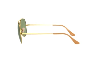 Vista laterale Ray-Ban AVIATOR METAL II (RB3689 - 9064O9)