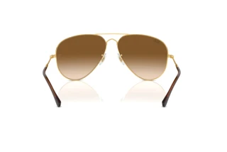 Vista posteriore Ray-Ban OLD AVIATOR (RB3825 - 001/51)