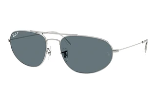 Ray-Ban RB3945 003/3R Dark Blue PolarizedSilver