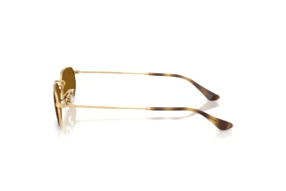 Vista laterale Ray-Ban RB3947 (001/33)