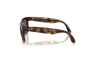 Vista laterale Ray-Ban FOLDING WAYFARER (RB4105 - 710/B1)