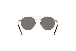 Vista posteriore Ray-Ban ROUND II TITANIUM (RB8237 - 3139O4)