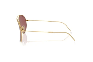 Vista laterale Ray-Ban AVIATOR REVERSE (RBR0101S - 001/69)
