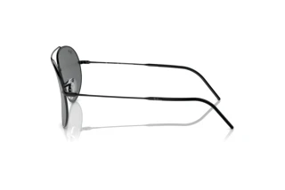 Vista laterale Ray-Ban AVIATOR REVERSE (RBR0101S - 002/GR)