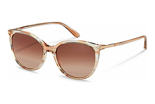 Rodenstock R3322 A165 BROWNrose structured, rose gold