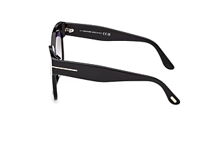 Vista laterale Tom Ford BEATRIX-02 (FT0613 - 01W)