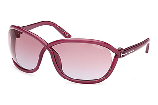 Tom Ford FT1069 83Z violett verspiegeltGlänzend Violett