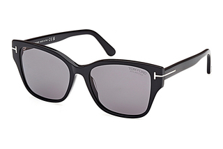 Tom Ford FT1108 01D grau polarisierendGlänzend Schwarz