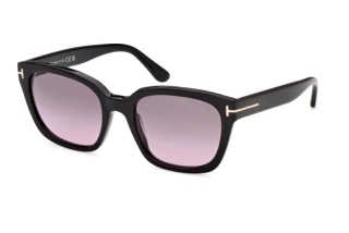 Vista frontale Tom Ford HAYLAY (FT1216 - 01B)