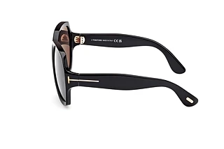 Vista laterale Tom Ford SAFFRON (FT1221 - 01A)