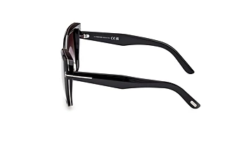 Vista laterale Tom Ford PLUM (FT1223 - 01B)