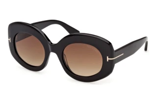 Vista frontale Tom Ford CLAUDETTE-02 (FT1346 - 01F)