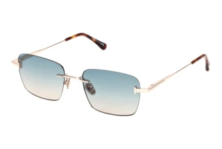 Vista frontale Tom Ford JAKE-02 (FT1354 - 28P)