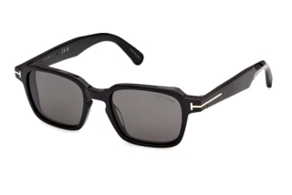 Vista frontale Tom Ford EZRA-02 (FT1359 - 01A)