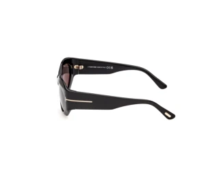 Vista laterale Tom Ford EMMELINE-02 (FT1415 - 01A)