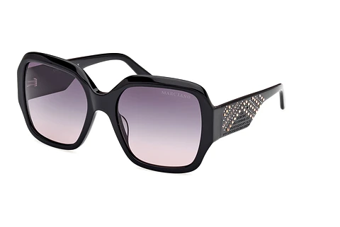 Occhiali Da Vista Guess By Marciano Modello GM 0318 049 - Forma Occhio Di Gatto, Montatura Metallica Marrone Scuro Opaco