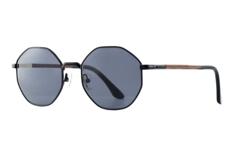 Occhiali da vista Wood Fellas EQUINOX (11753 macassar/black/black)