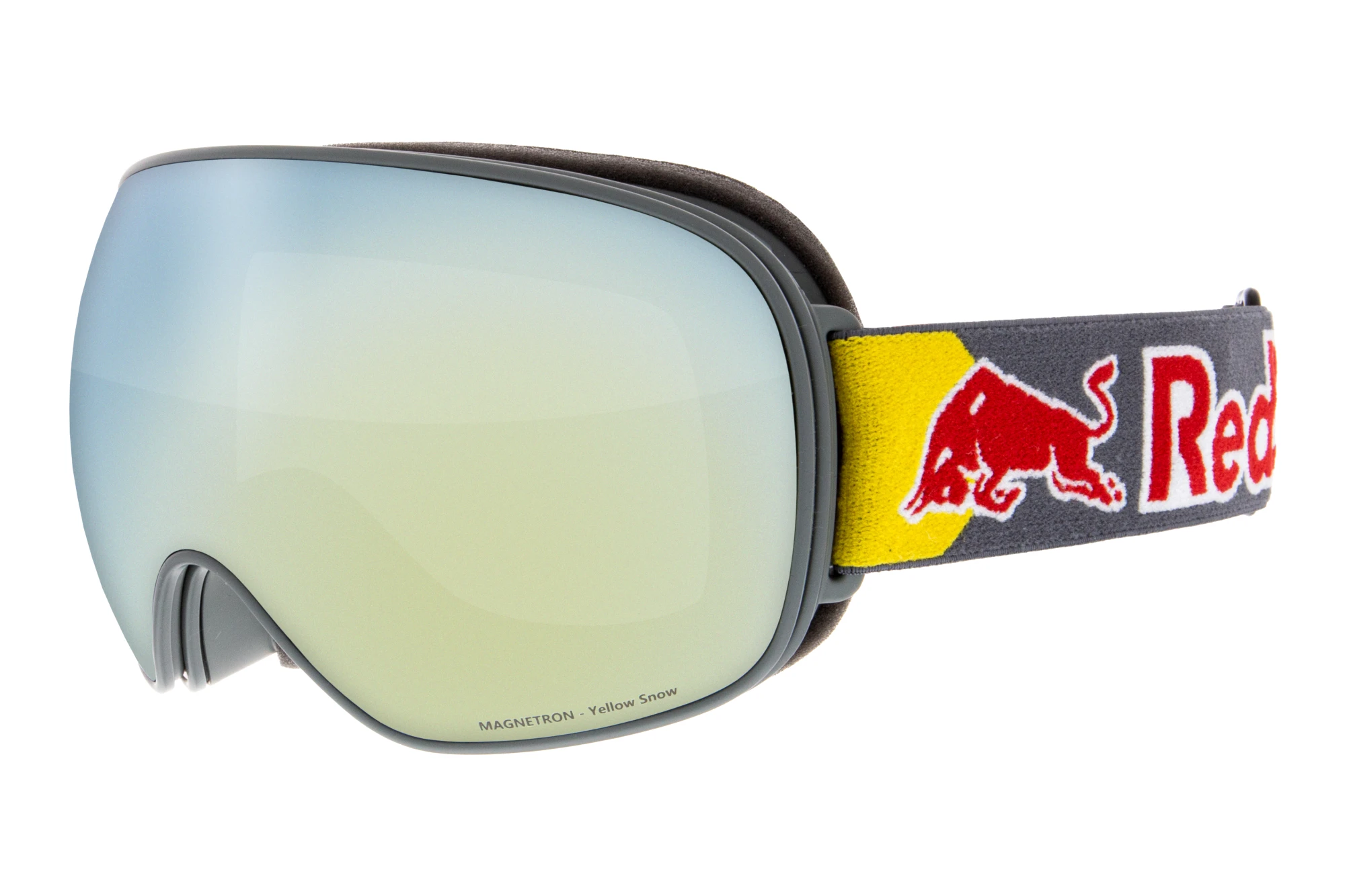 Red Bull SPECT   MAGNETRON 018 yellow snow, grey with yellow mirror, cat.S 2grey