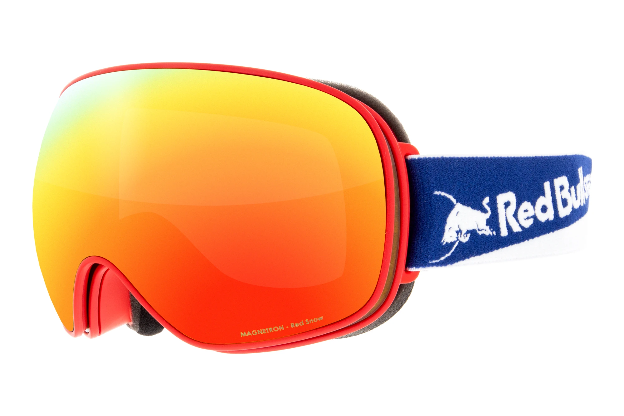 Red Bull SPECT   MAGNETRON 021 red snow-brown with red mirror cat. S3red