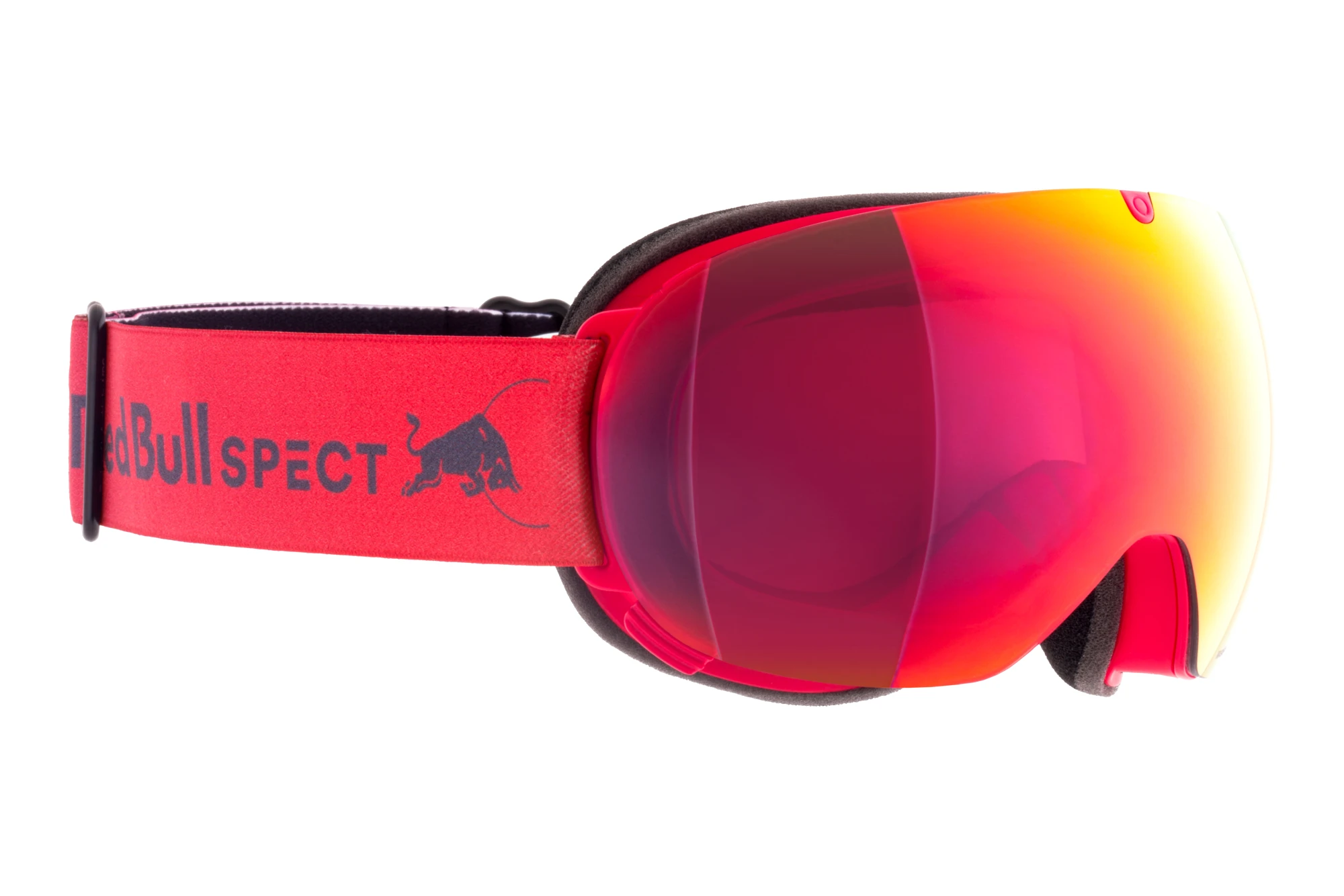 Red Bull SPECT   MAGNETRON ACE 007 burgundy snow, red with red mirror, S.2, HIGH CONTRASTred